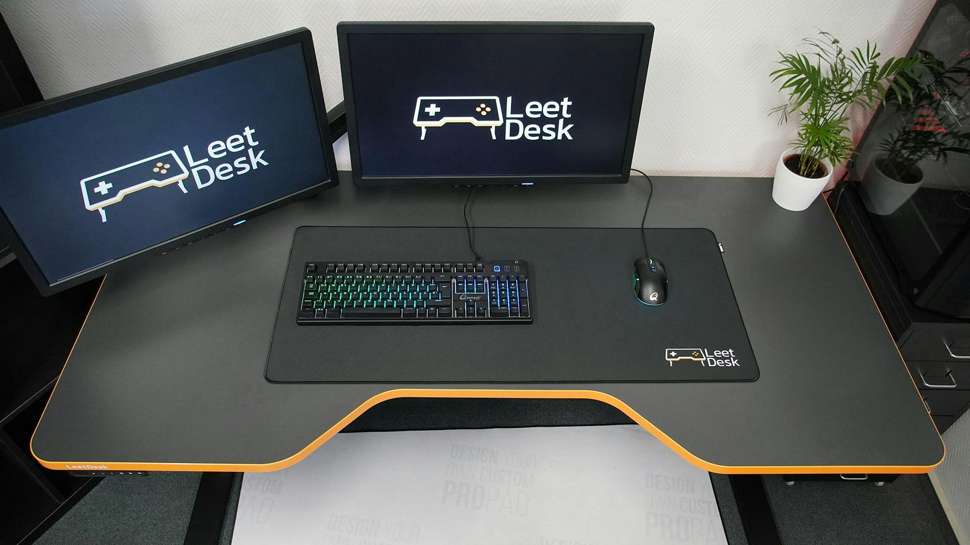 A cloth gaming mouse pad can be the ideal surface for your gaming mouse. | Credit: LeetDesk.
