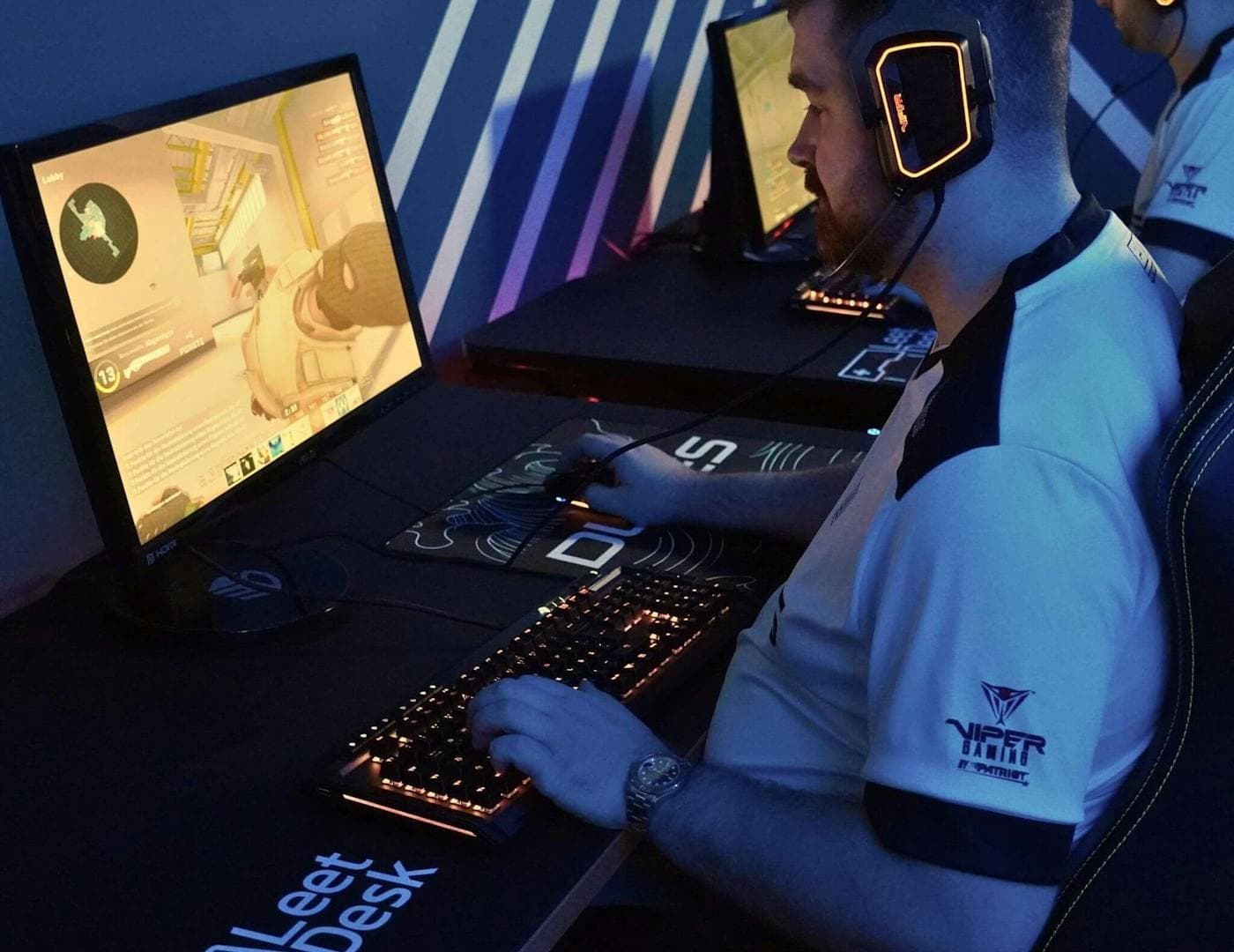 LeetDesk Gaming Mousepads worden gebruikt door esports spelers.