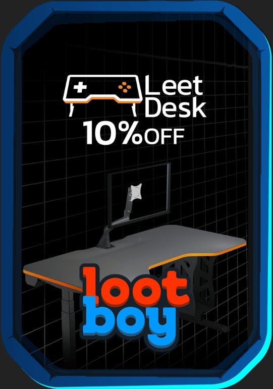 LootBoy bringt 10 % LeetDesk 